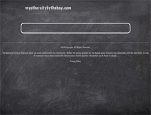 Tablet Screenshot of myothercitybythebay.com